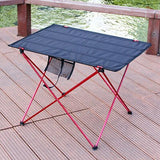 New portable folding table