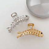 Girl fish bone hairpin