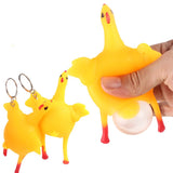 Novelty compression squeeze chicken