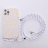 Lanyard flower iPhone case