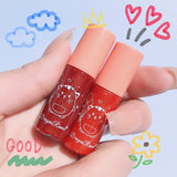 Sequin matte lip gloss