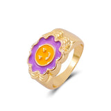 Ladies Irregular Love Ring