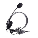 Wired monaural headset