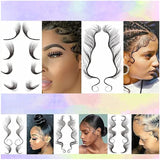 New simulation hairline stickers