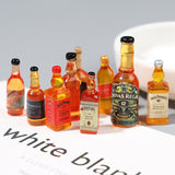 Mini wine bottle decoration