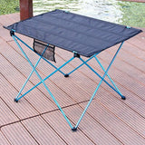 New portable folding table