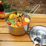 Outdoor camping pot