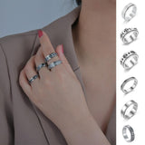 Titanium steel rotating ring