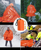 Aluminum foil hot space sleeping bag