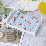 1/12 Mini wooden single bed
