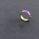 Self-defense wolf ring