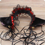 Gothic maid headgear