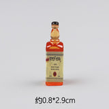 Mini wine bottle decoration