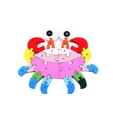 Children's wooden puzzle toy