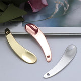 Metalen gezichtsmasker crème lepel stick