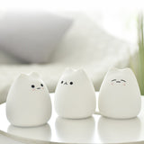 LED night light touch sensor cat