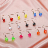 Creative 3D Dice Earrings